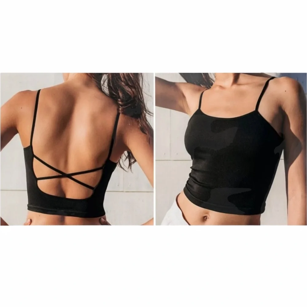 NEW Free People Strappy Back Tighten Up Tank, XS/S - Picture 1 of 15